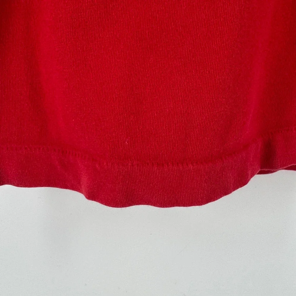 Polo Ralph Lauren Mens Red Short Sleeve Crew Neck Cotton T-Shirt Sz M Pony Logo